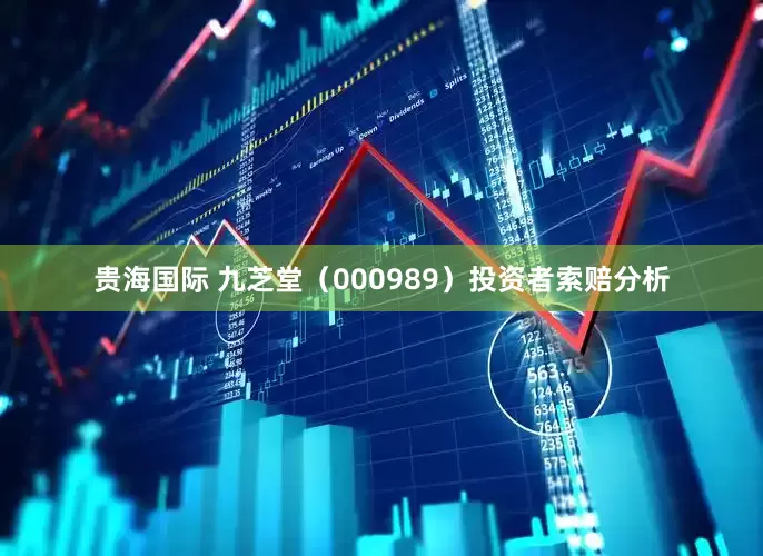 贵海国际 九芝堂（000989）投资者索赔分析