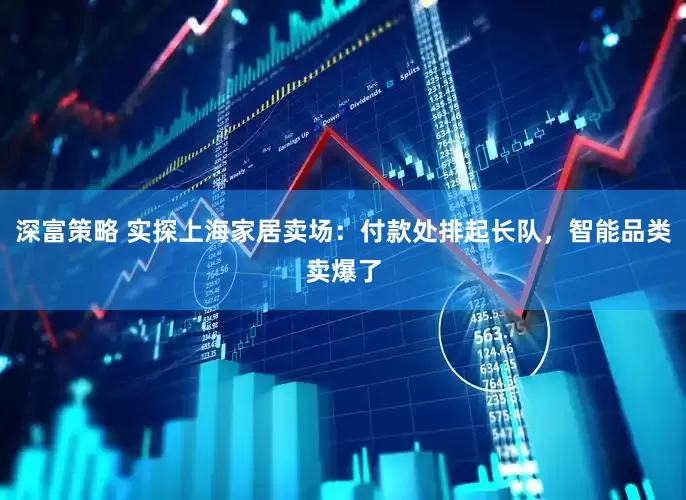 深富策略 实探上海家居卖场：付款处排起长队，智能品类卖爆了