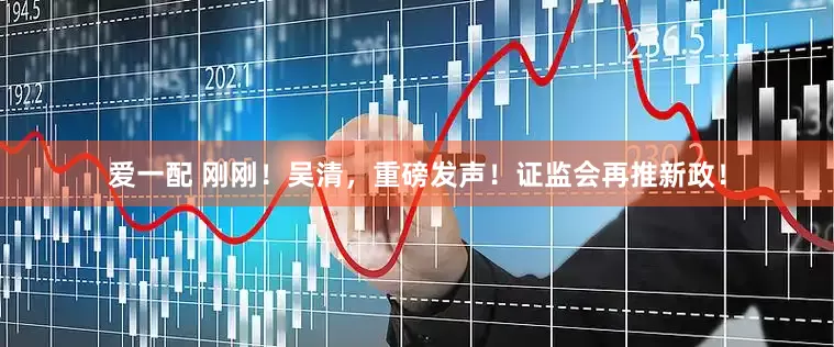 爱一配 刚刚！吴清，重磅发声！证监会再推新政！