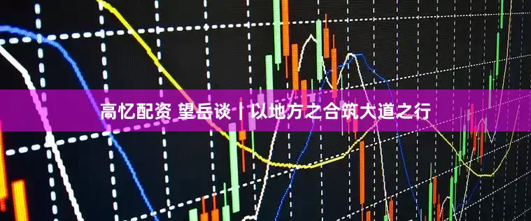 高忆配资 望岳谈｜以地方之合筑大道之行